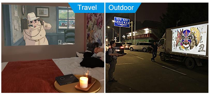 How to Choose an Outdoor Camping Projector?3)