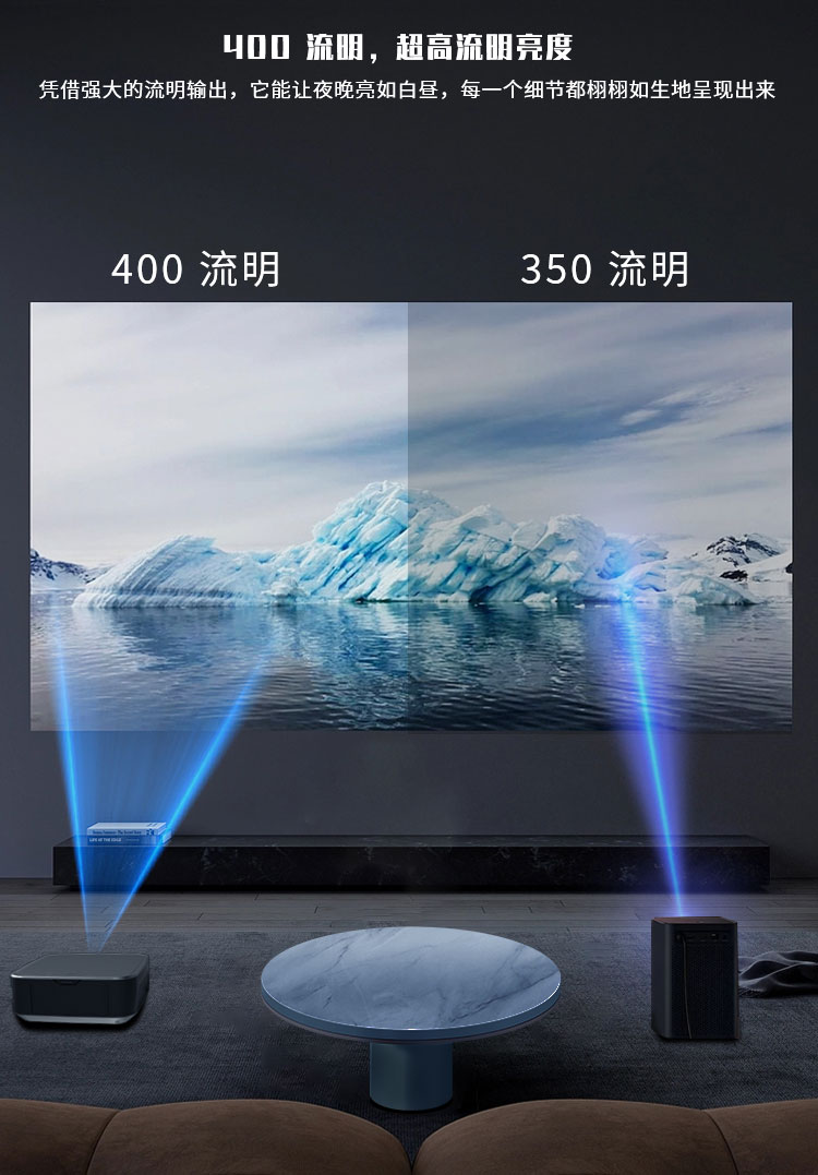 慧投HT500便携Windows投影仪无屏电脑400流明